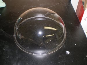 Perspex dome