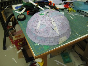Paper dome