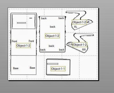 The pieces look like this