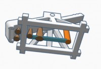 Catapult with supports