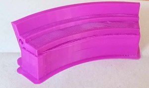 Upside down dome segment