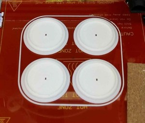 Balls are inserted into the oil rings